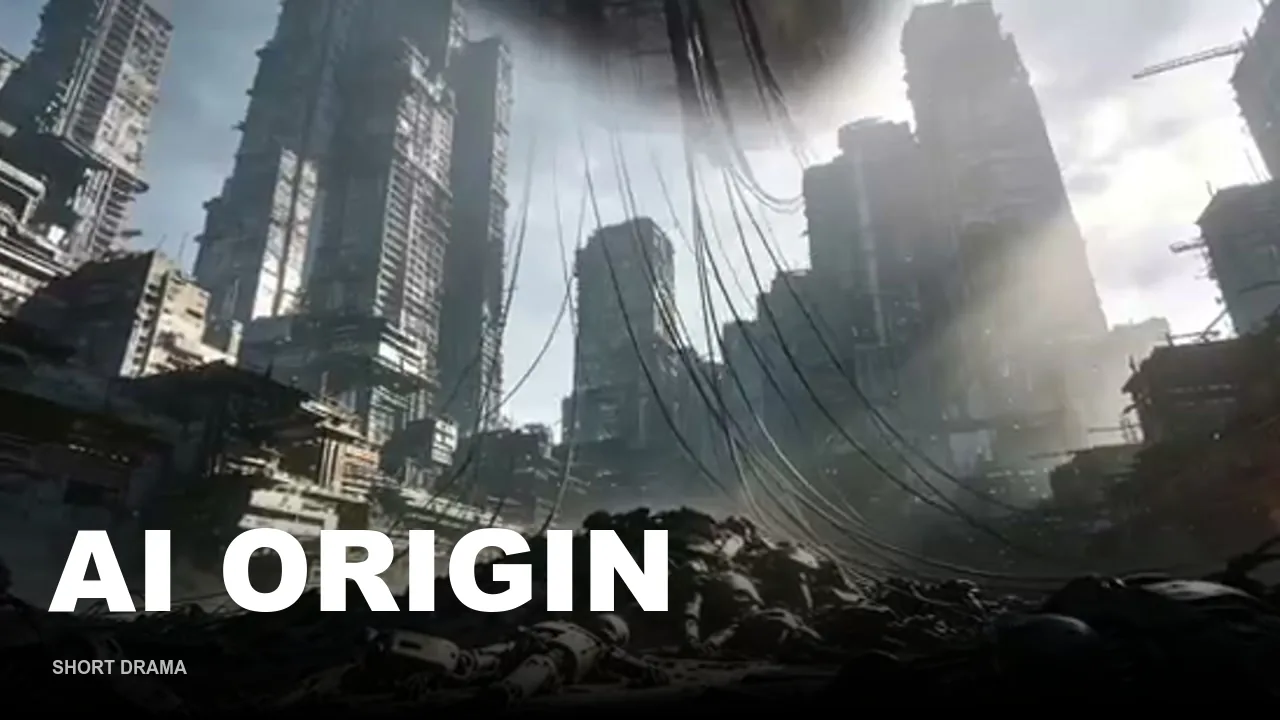 AI Origin cinematic poster
