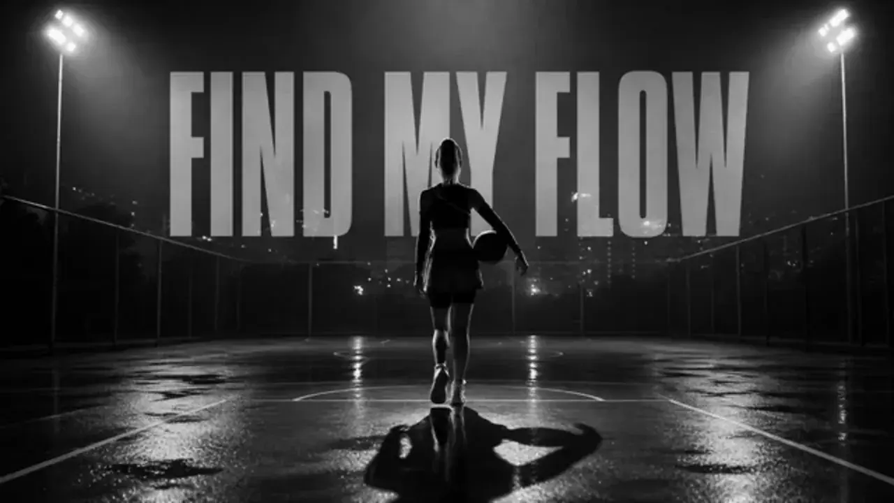 Find My Flow cinematic poster